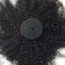 Afro Kinky Nappy Hair Bundles, One Bundle Natural Color Vrigin Human Hair Hair Weave